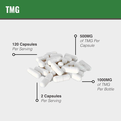 MAAC10 TMG 1000mg NSF Certified Food – Promotes methylation: As a methyl donor, TMG supports the methylation – Image 3