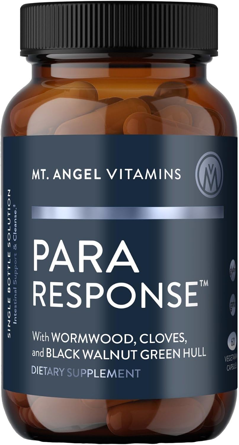 Mt. Angel Vitamins Para Response - Intestinal Health Support with Black Walnut, Wormwood and Cloves - görsel 1