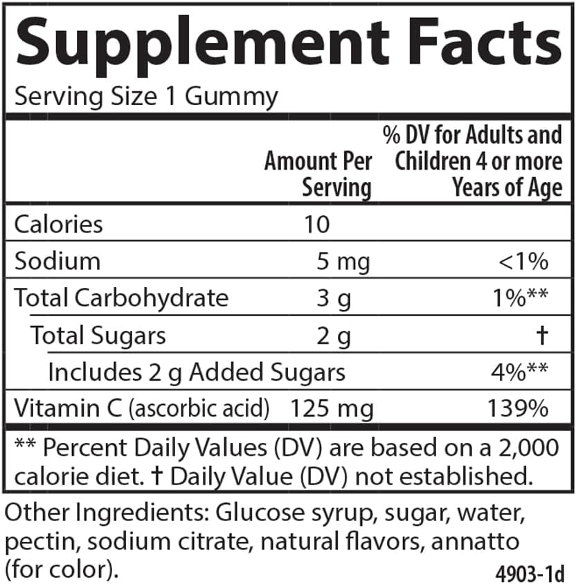Carlson Labs Kids Vitamin C Gummies, 60 CT - görsel 2