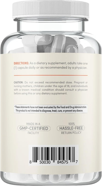 Clear Formulae Bioactive SAM-e 750mg – High Strength SAM-e Supplement with S,S Form – 90 Capsules