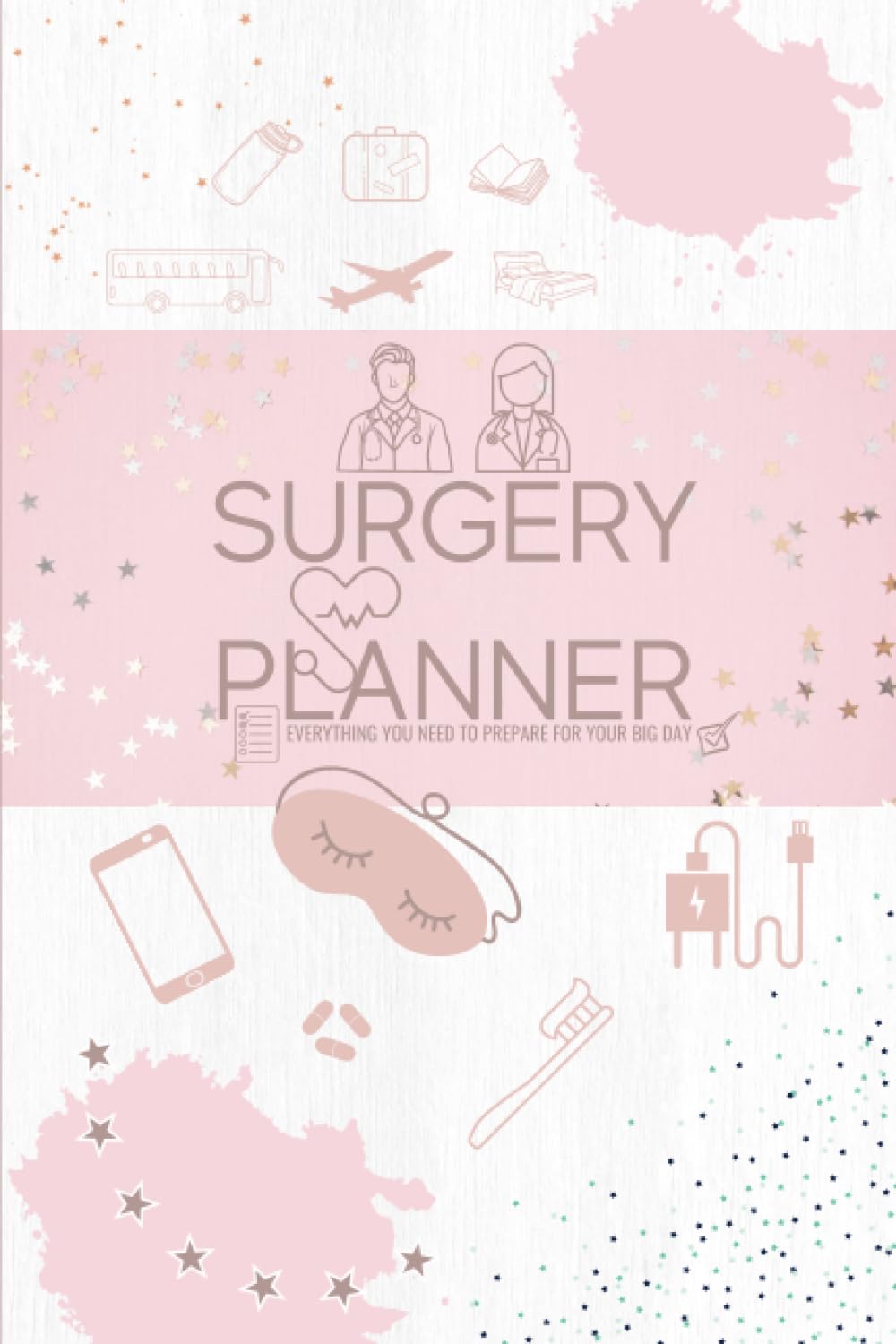 Cosmetic Surgery Planner, Medical Diary, Surgery Journal, Pre-Op, Post-Op, Drainage Log, Medication Log, Liposuction, BBL - görsel 1