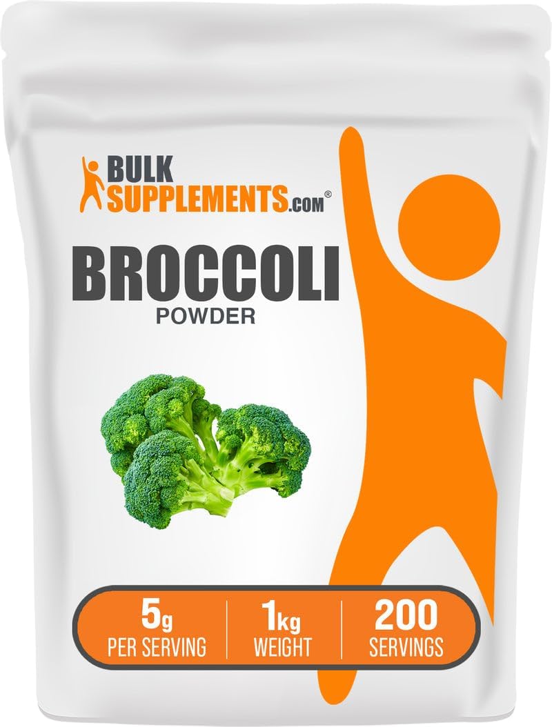 BulkSupplements Broccoli Powder – 250g, Vegan & Gluten-free - görsel 9