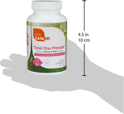 Zahler - Total One Prenatal Vitamins for Women (90 Capsules)