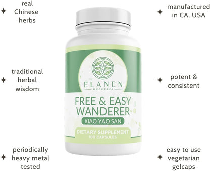 Xiao Yao San, Free and Easy Wanderer - 100 Vegetarian Capsules