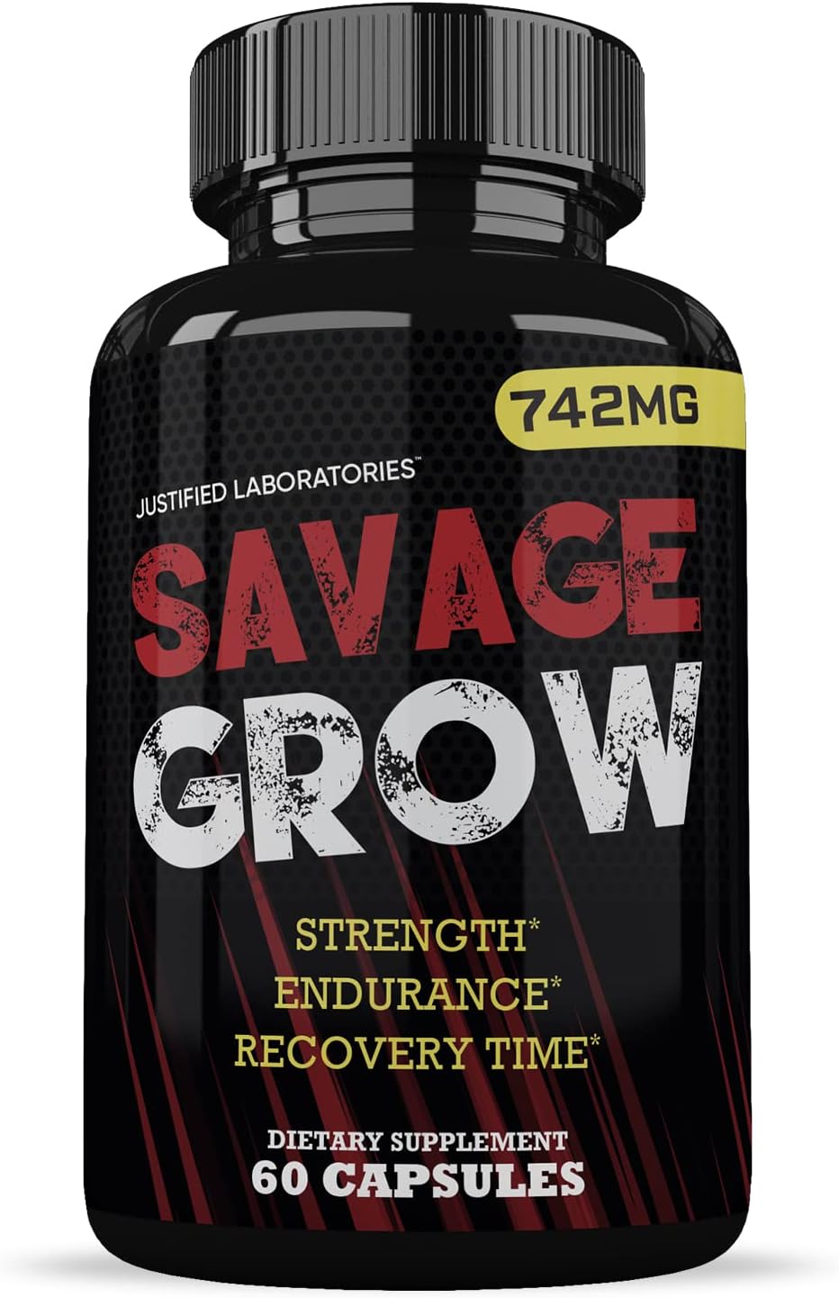 Savage Grow 742MG Advanced Men's Health Formula (2 Pack, 120 Capsules) - görsel 3