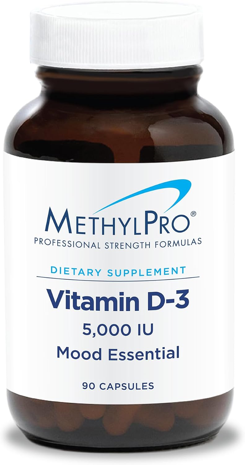MethylPro Vitamin D3 5,000 IU – 125 mcg, 90 Capsules - görsel 1