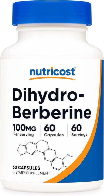 Nutricost Dihydroberberine Capsules, 100 mg, 60 Count