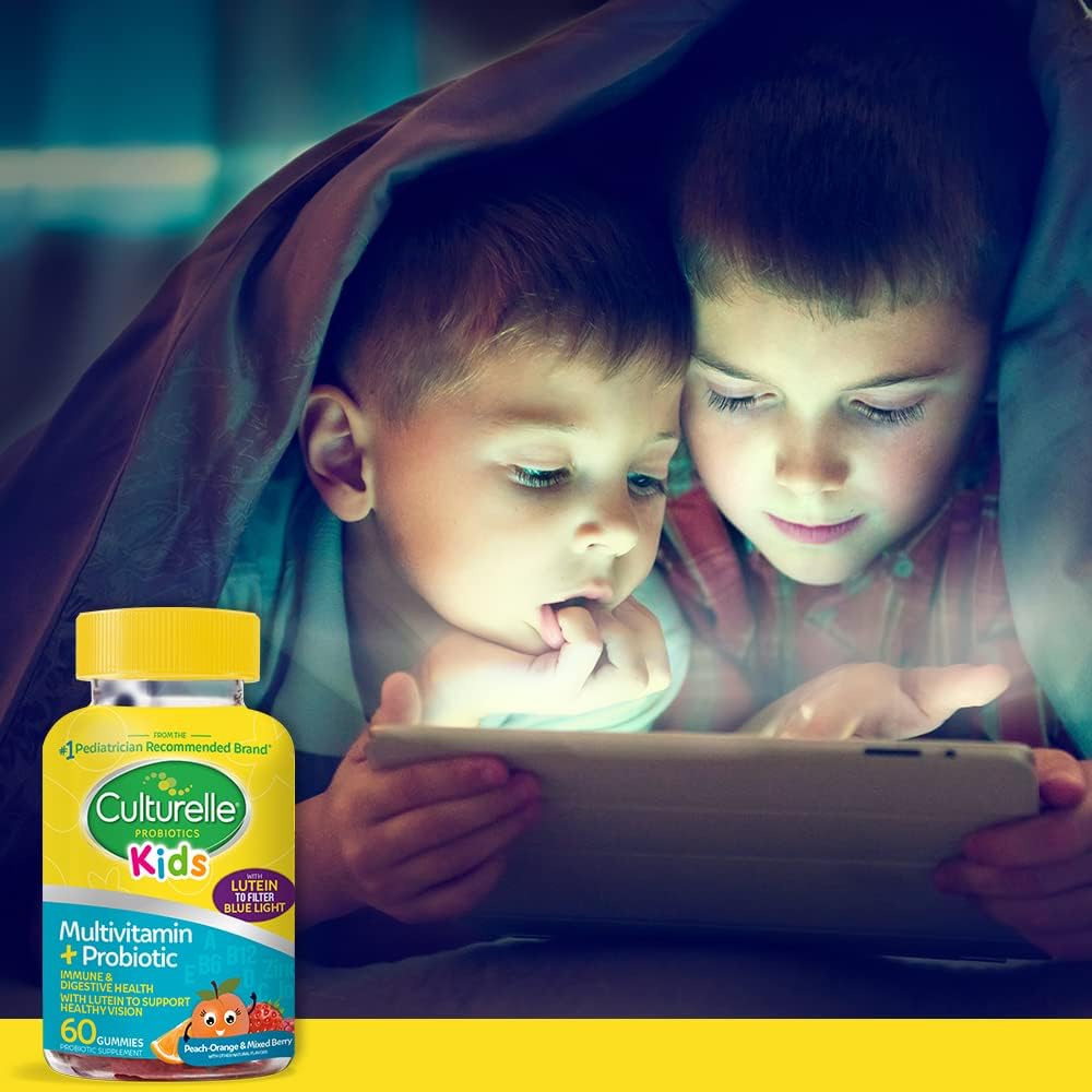 Culturelle Children's Probiotic Gummies - Multivitamin + Probiotic for Ages 2+ - 60 Gummies - görsel 9