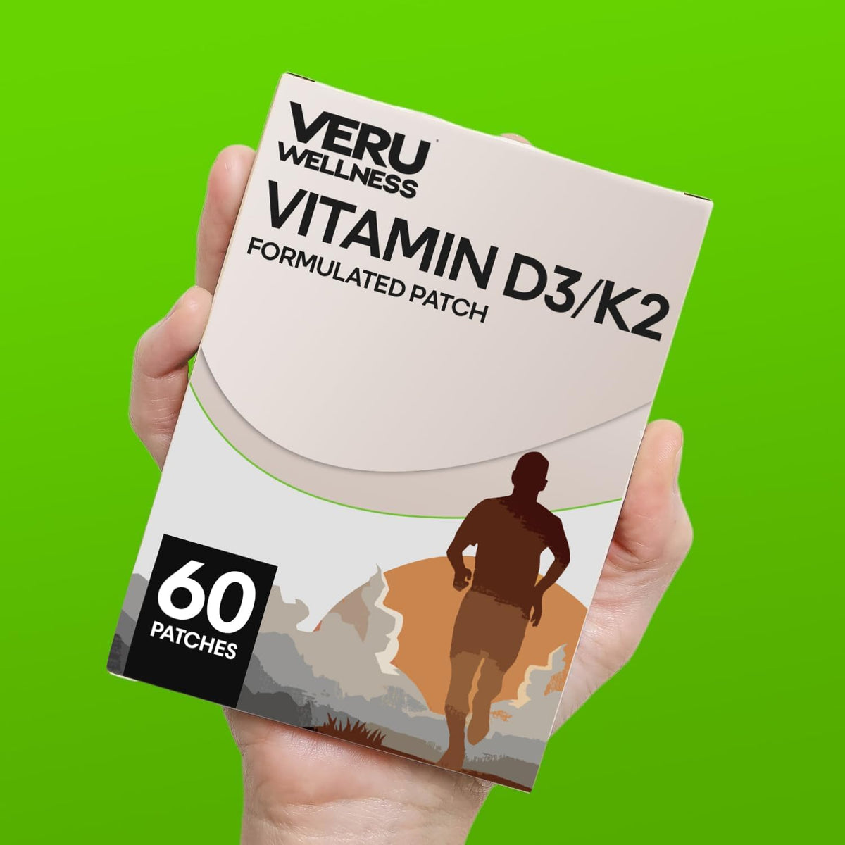 Veru Wellness D3/K2 Essential Patch - Vitamin D3 & K2 Daily Patch, 60 Patches - görsel 2