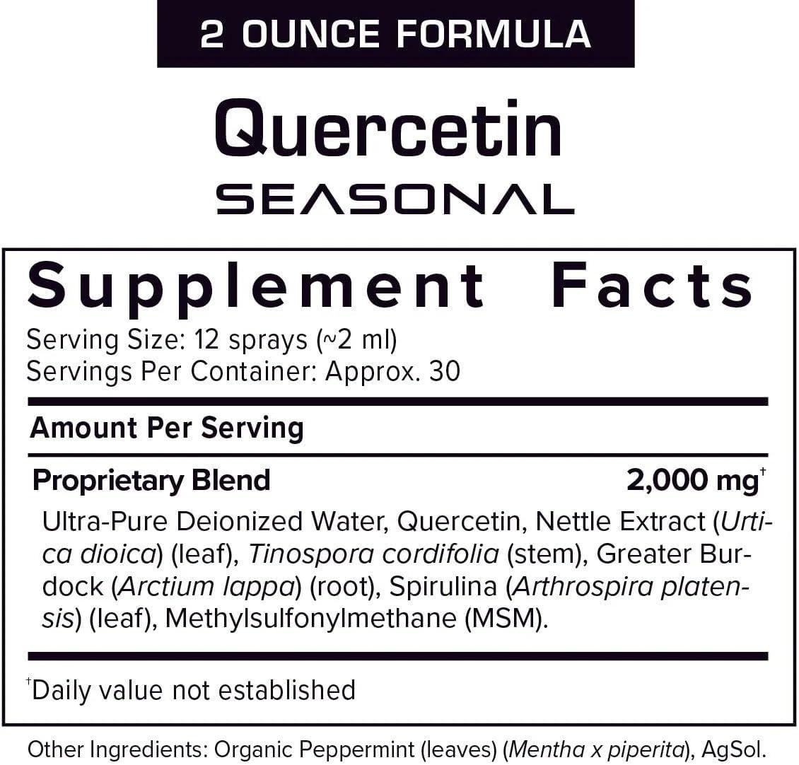 Results RNA Quercetin Seasonal – Immune & Respiratory Support Oral Spray (60 ml – 30 Day) - görsel 2