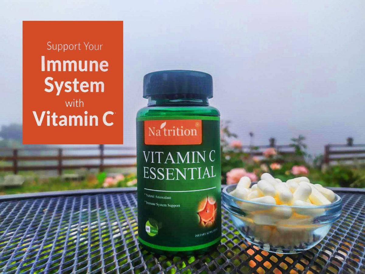 Na'trition Vitamin C 1000 mg Vegan Capsules – Citrus - görsel 1