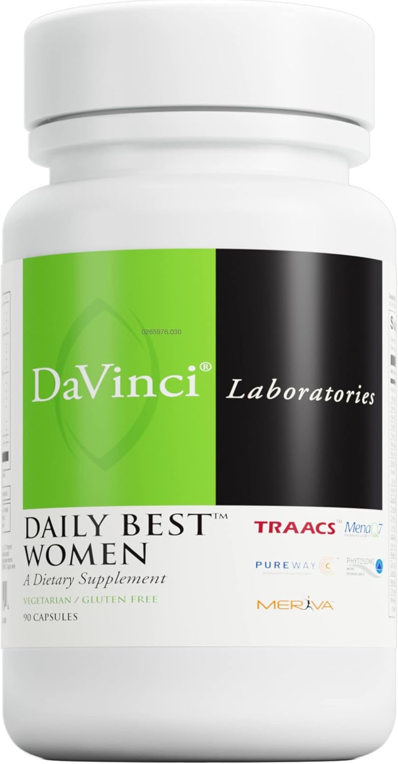 Daily Best Women - Comprehensive Multivitamin with Vitamin B6, B12, C, K2 and More - 90 Capsules - görsel 1
