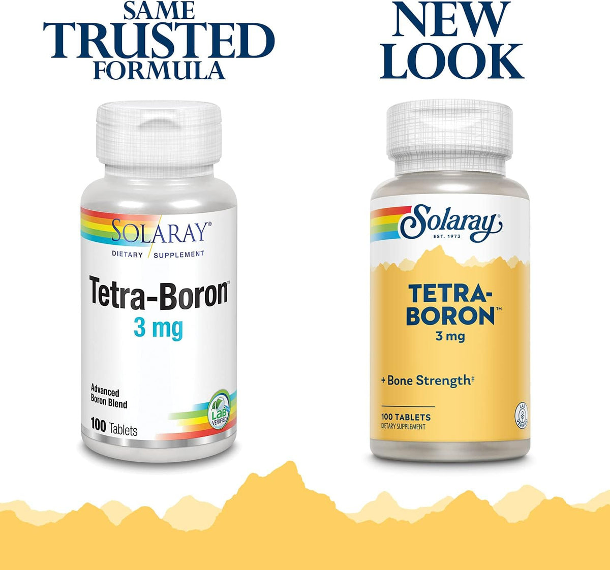Solaray Tetra Boron 3mg Tablets, 100 Tablets - görsel 2