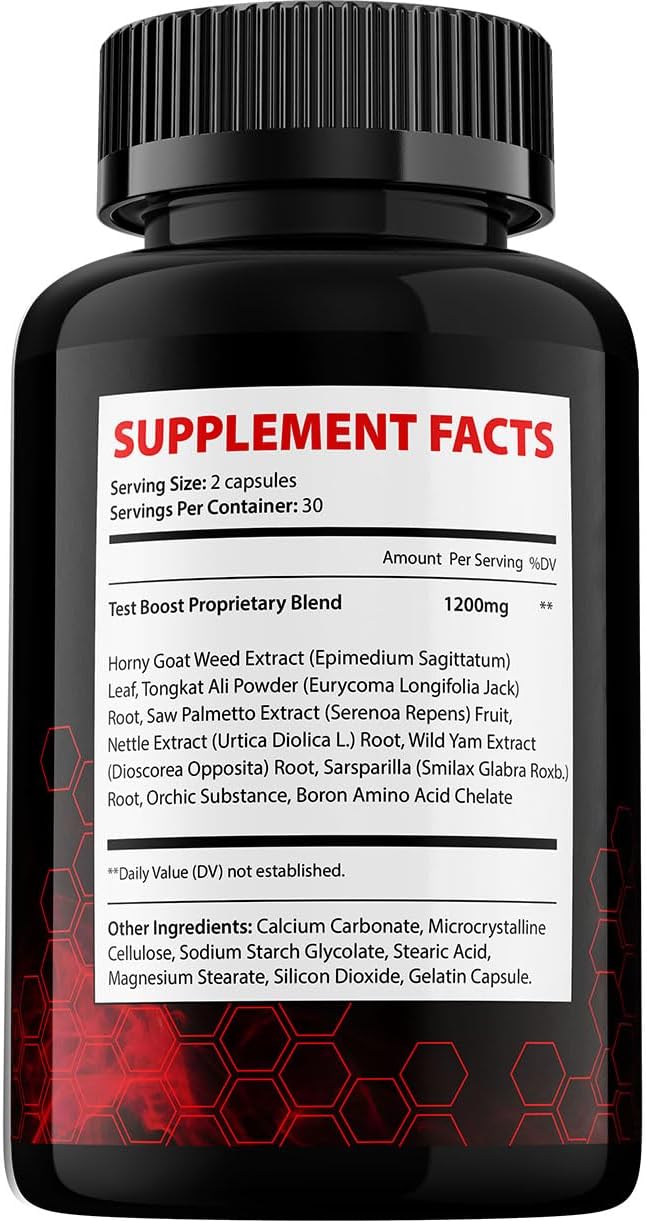 Alpha Stallion Capsules Official Formula – Maximum Strength All-Natural (2 Pack, 120 Capsules) - görsel 3