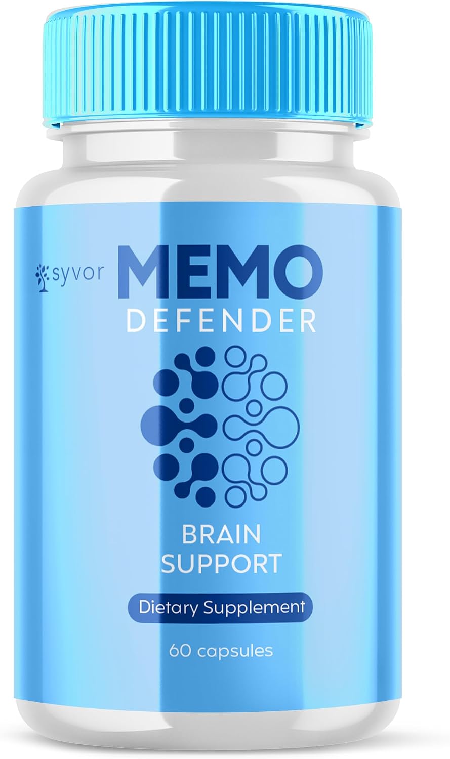Memo Defender Capsules - Brain Support Supplement (60 Capsules) - görsel 1