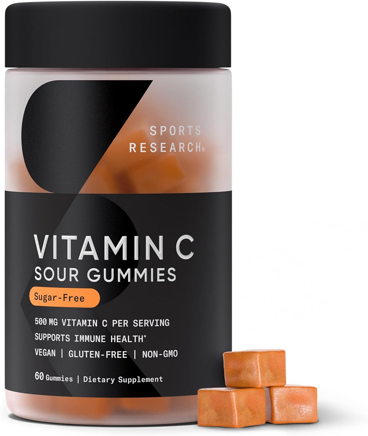 Sports Research High Potency Vitamin C 1000mg - Vegan, Non-GM, Gluten-free - 240 Veggie Capsules - görsel 9