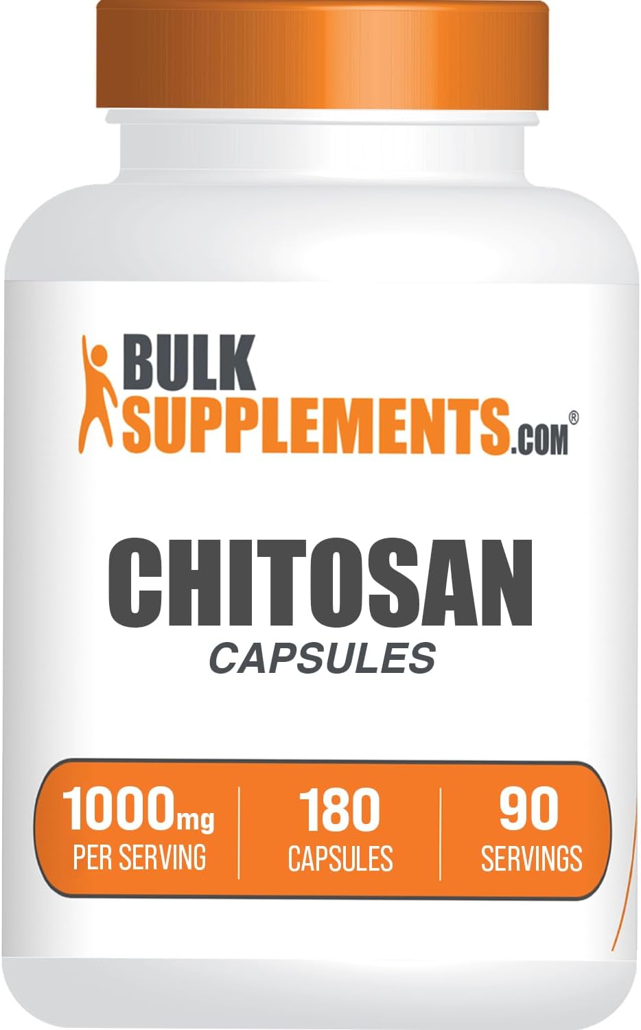 Chitosan Capsules 1000mg – 180 Capsules - görsel 1