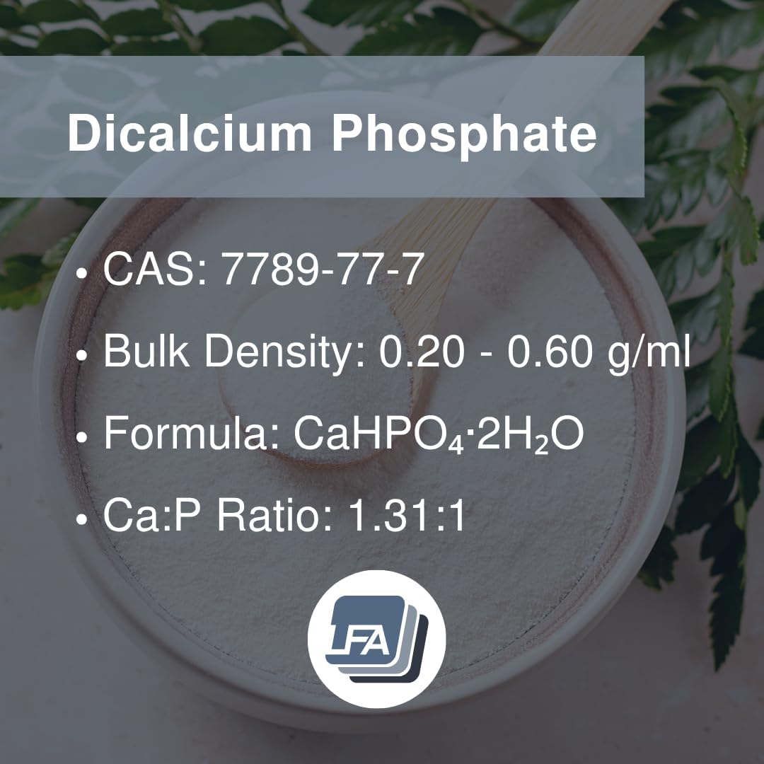 Dicalcium Phosphate Anhydrous (DCP) Powder - 25 kg (55 lb) - Food Grade Excipient - görsel 2