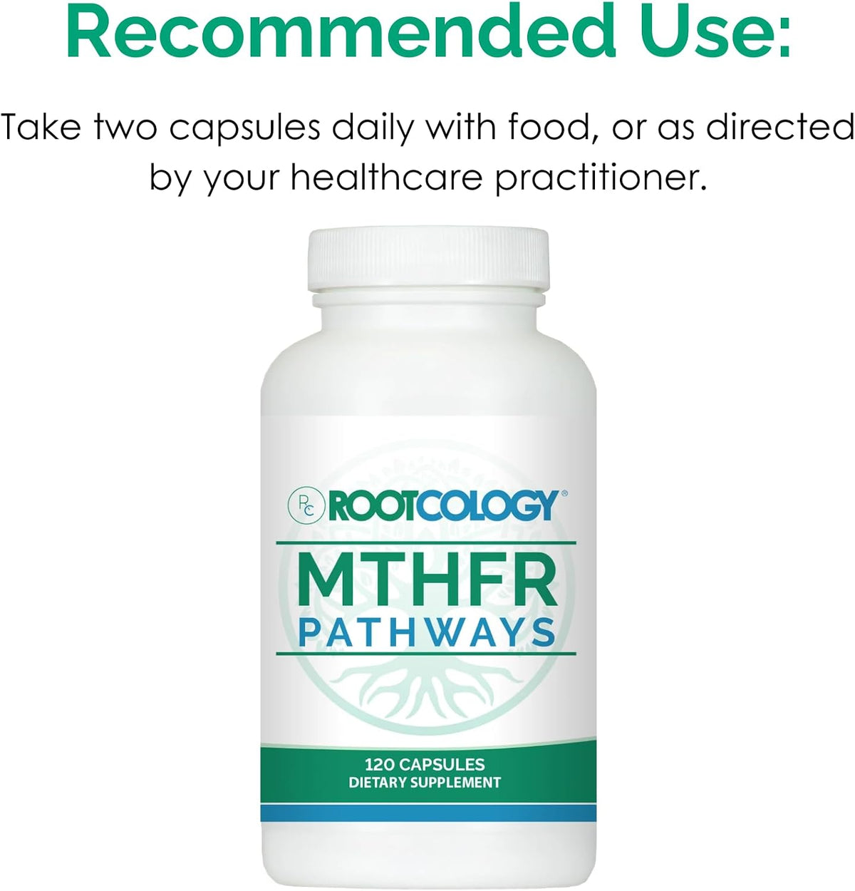 Rootcology MTHFR Pathways - Methylation Support with Vitamin B6, B12 & Folate - 120 Capsules - görsel 6