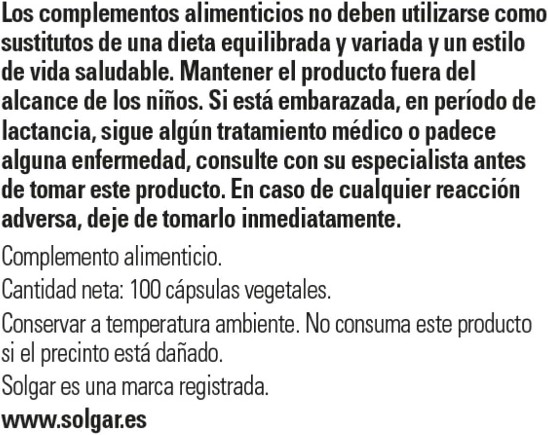 Solgar Vitamin D3 (Cholecalciferol) 55 mcg (2200 IU), 100 Vegetable Capsules - görsel 2