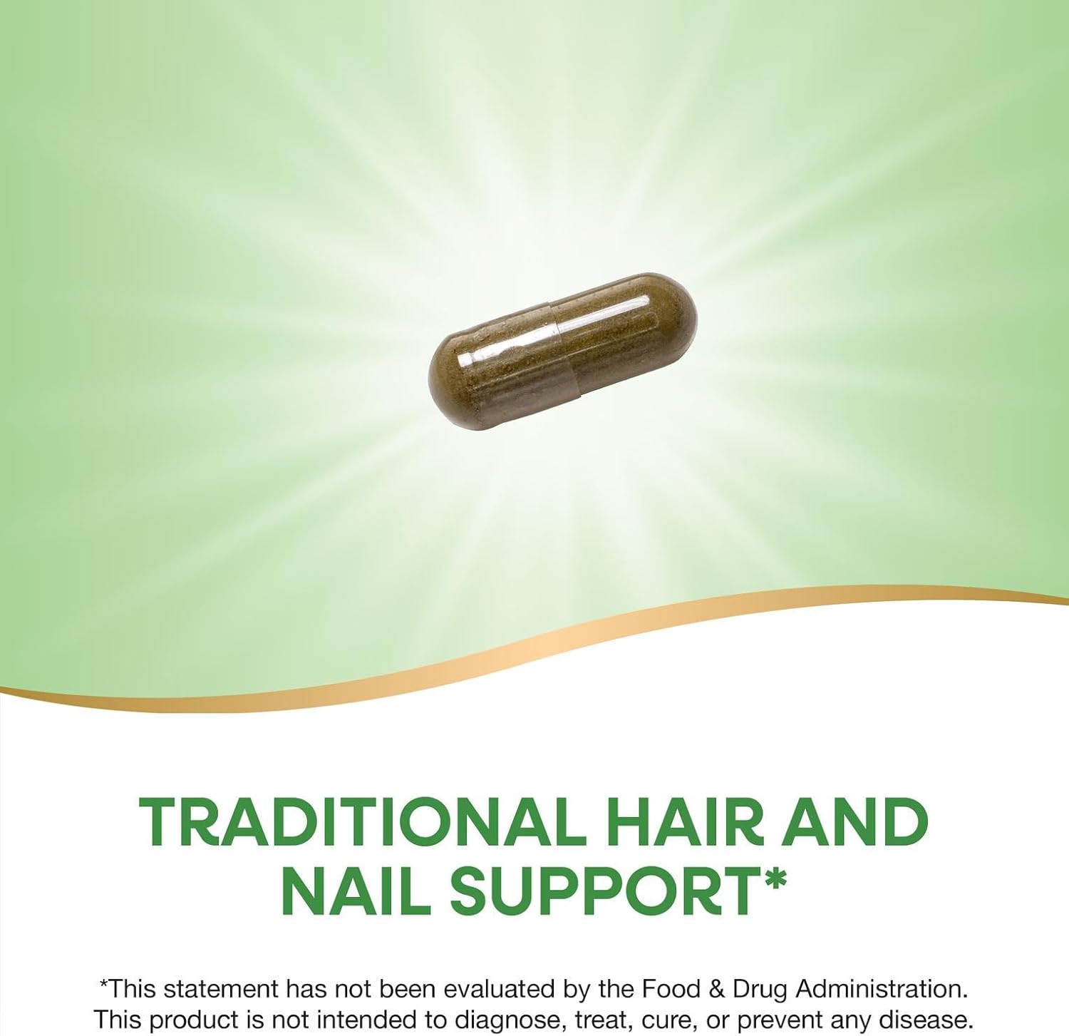 Nature's Way Horsetail Grass - 440mg per Capsule - Hair & Nail Support - 100 Capsules - görsel 3
