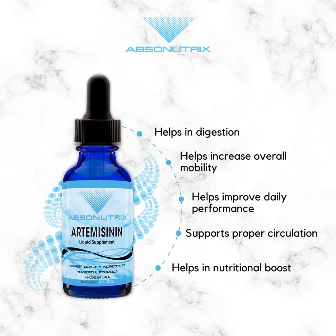 Absonutrix Artemisinin 580mg per Serving 4 fl oz Liquid – Traditional Herbal Support - görsel 4