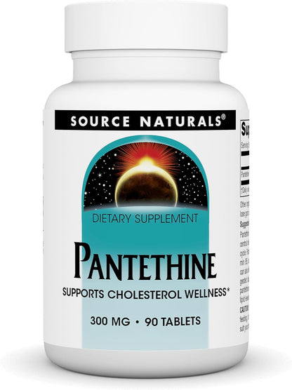 Source Naturals Pantethine 300 mg - 90 Tablets