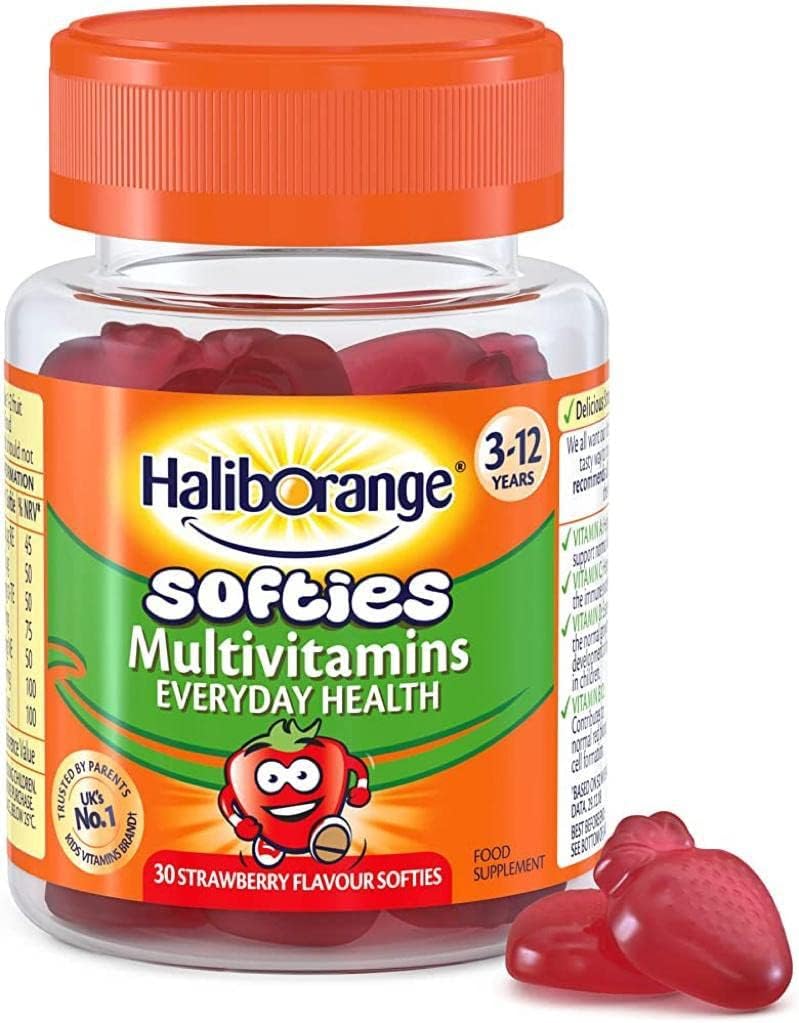 Seven Seas Haliborange Kids Multivitamin Strawberry Softies (Pack of 3) - görsel 2