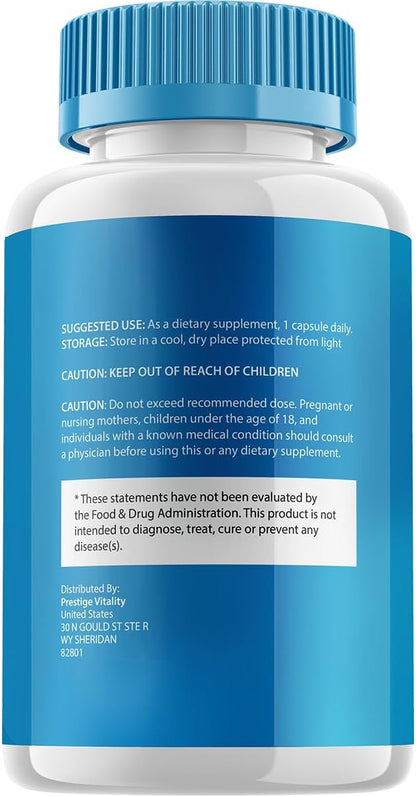 Glucea Metabolic Support - Glucea Support Supplement Capsules, Glucea Advanced Formula Reviews (60 Capsules)