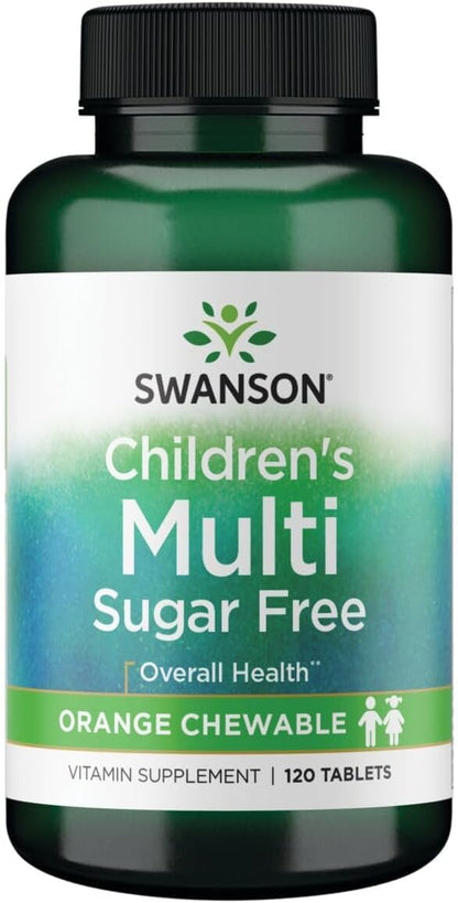 Swanson Children's Chewable Multivitamin 120 Chewable Tablets