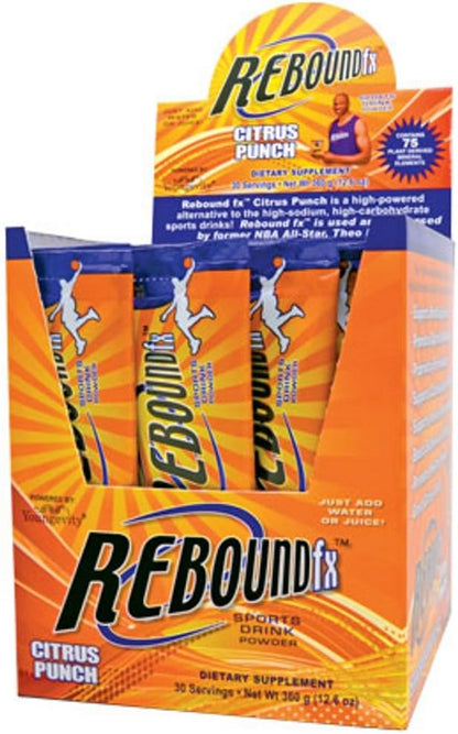 Youngevity Rebound FX On-The-Go Pouches Citrus Punch – 30 Sachet Box