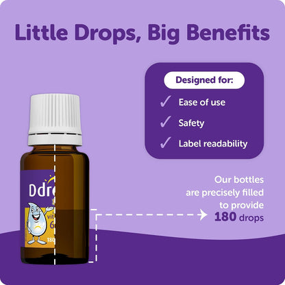 Ddrops 600 IU Booster, 5 ml