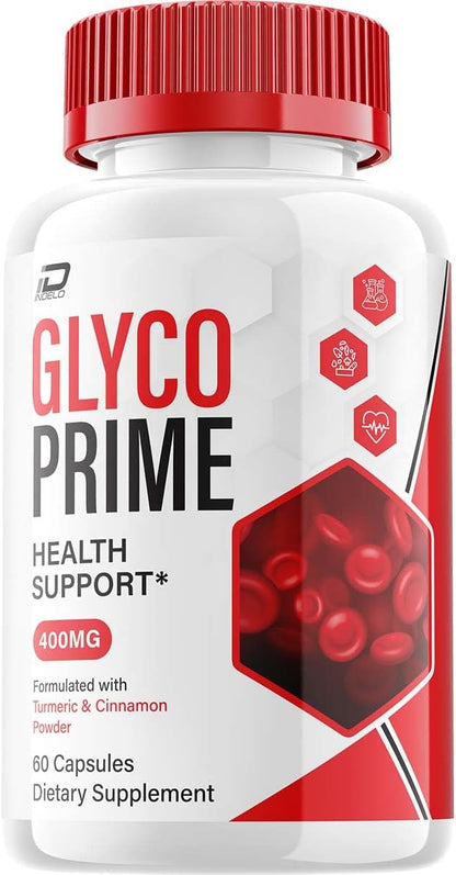 Glyco Prime Capsules – GlycoPrime Advanced Supplement, All-Natural Formula to Maintain Healthy Levels, Maximum Strength, Reviews (1 Pack - 60 Capsules)