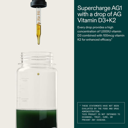 AG1 Vitamin D3 & K2 Liquid Drops