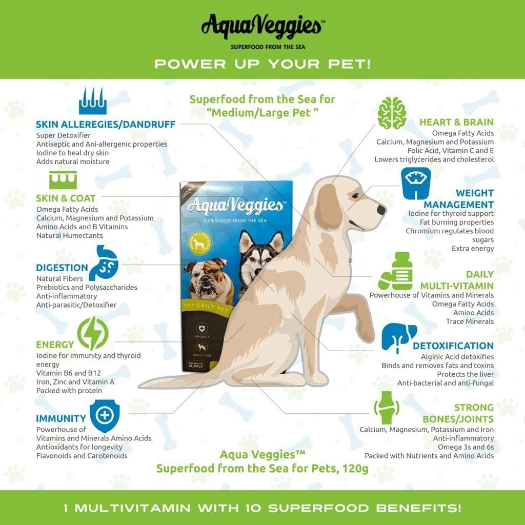 Superfood from the Sea for Pets - Daily Superfood Sachets for Medium & Large Dogs (Month's Supply) - görsel 5