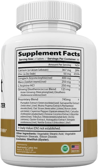 Zonata Boost Male Pills - Performance Boost for Men, 60 Capsules