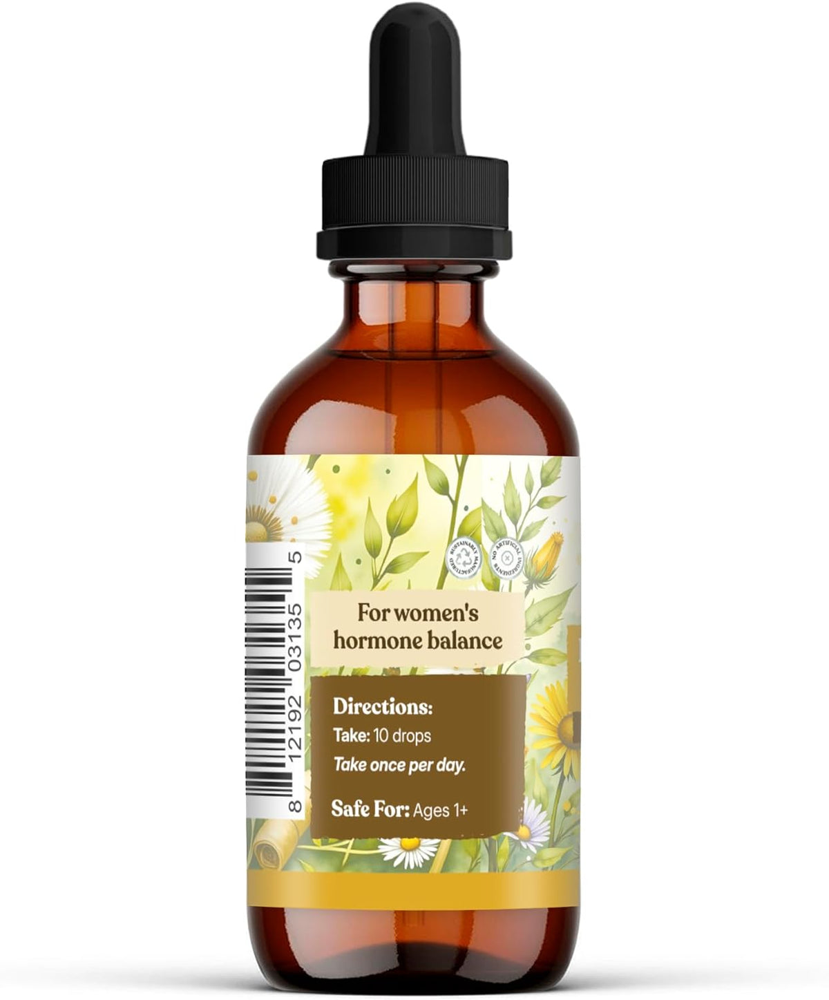 Earthley Wellness Postnatal Balance - Herbal Tincture for Postnatal Recovery and Hormone Support (60 ml) - görsel 3