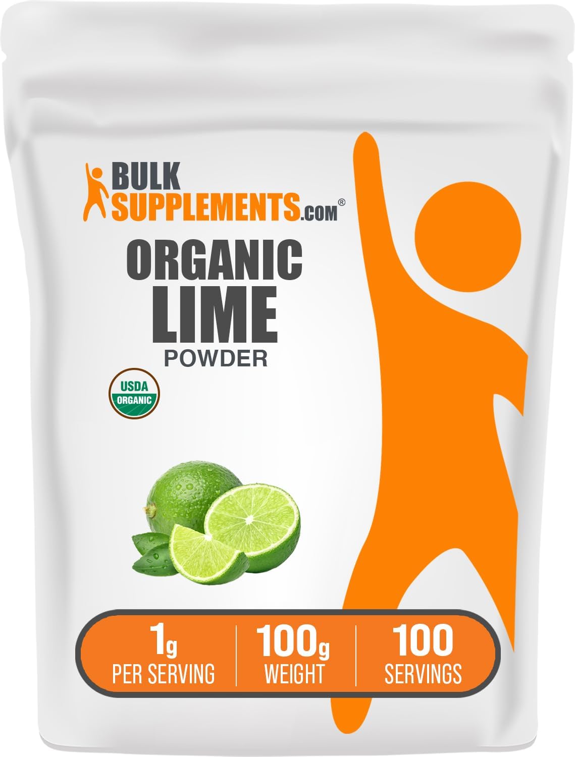 Organic Lime Powder - Air Dried, Gluten-free, 500g - görsel 7