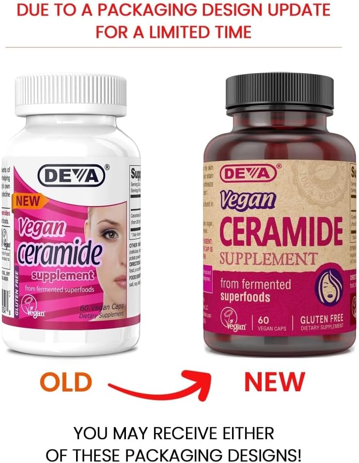 Deva Vegan Skin Restoring Ceramide Supplement Tablets, 60 Tablets - görsel 2