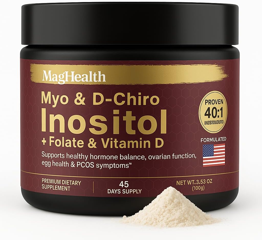 Myo-Inositol & D-Chiro Inositol Liquid Drops for Women – 40:1 Ratio with Vitex & Vitamin D3, 118 ml (2-Month Supply) - görsel 9