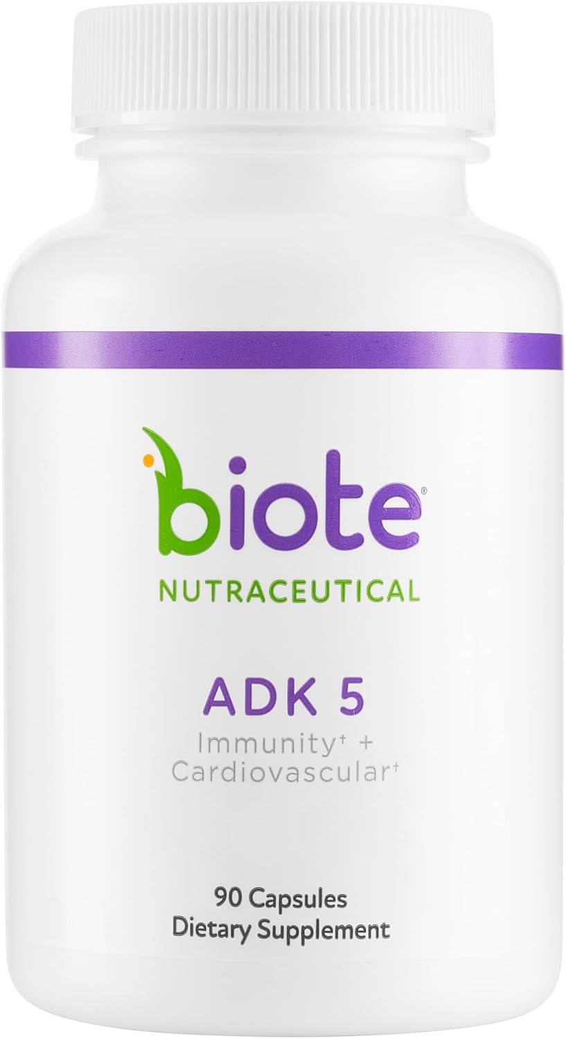 Biote Nutraceuticals - ADK 5 - Immunity and Cardiovascular (90 Capsules) - görsel 1