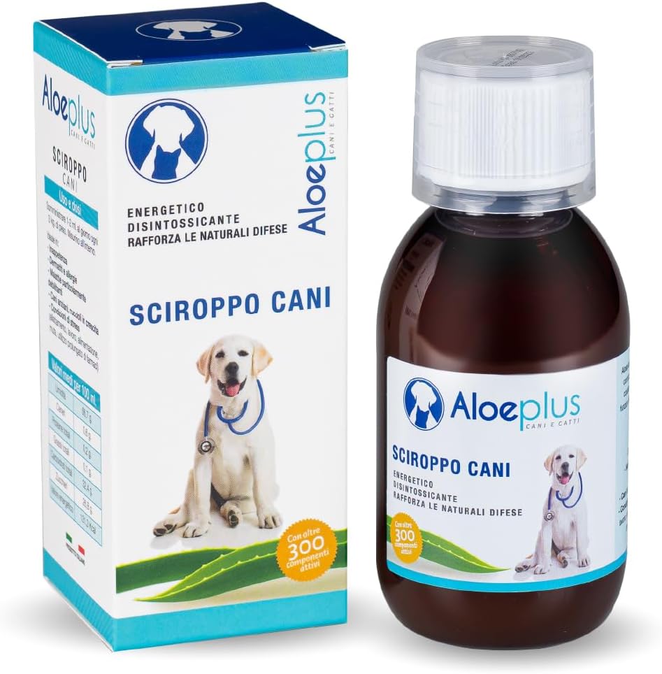 Organic Aloe Arborescens Dog Syrup – Complementary Energy and Detoxification Tonic for Senior Dogs and Puppies – 150ml - görsel 1