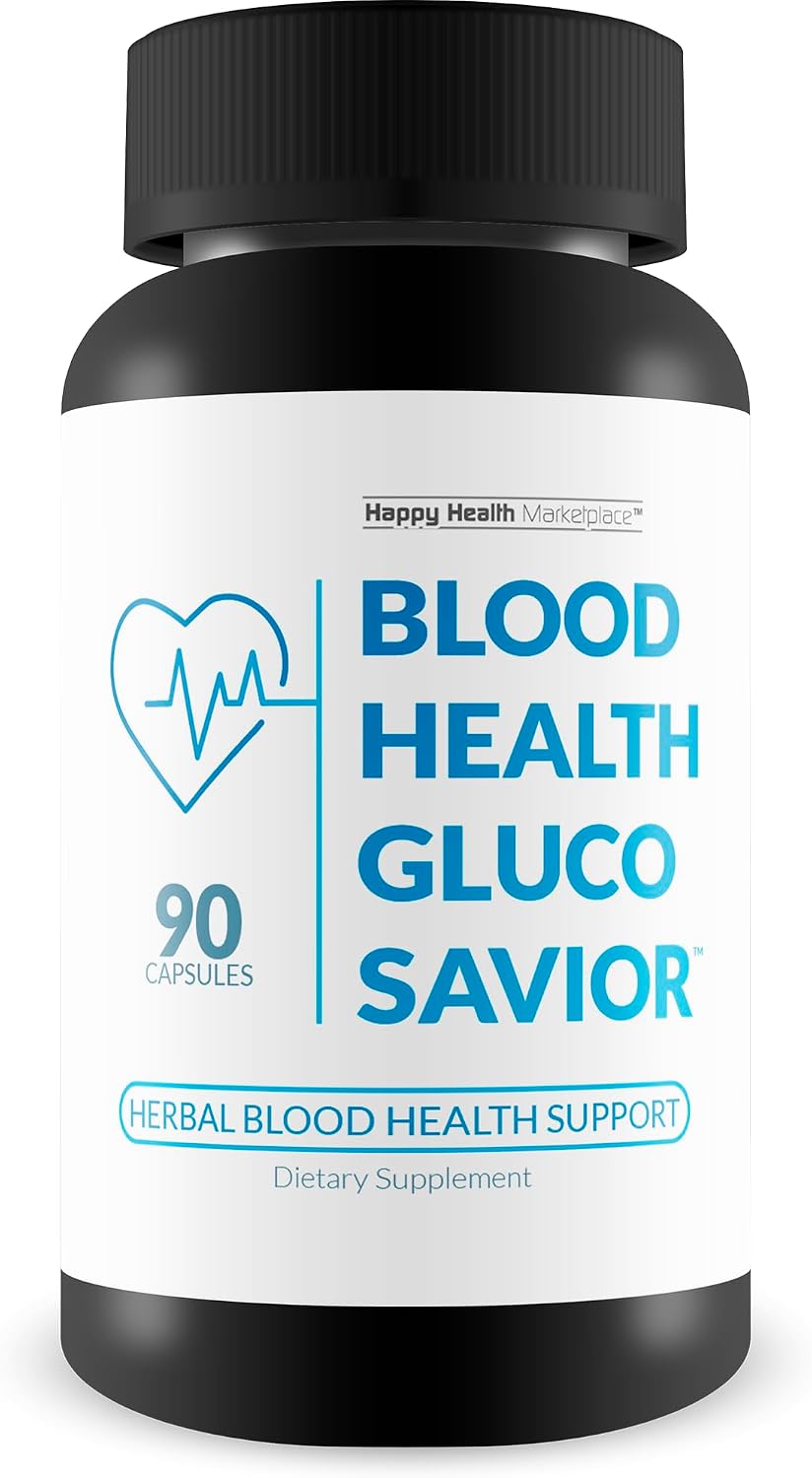 Blood Health Gluco Saviour - Herbal Blood Sugar & Circulation Support - görsel 1