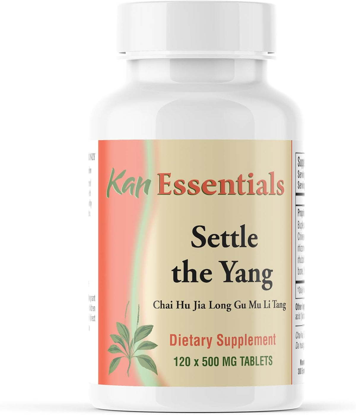 Kan Herb Company Settle the Yang – Traditional Chinese Herbal Blend for Dogs and Cats, 120 Tablets - görsel 1