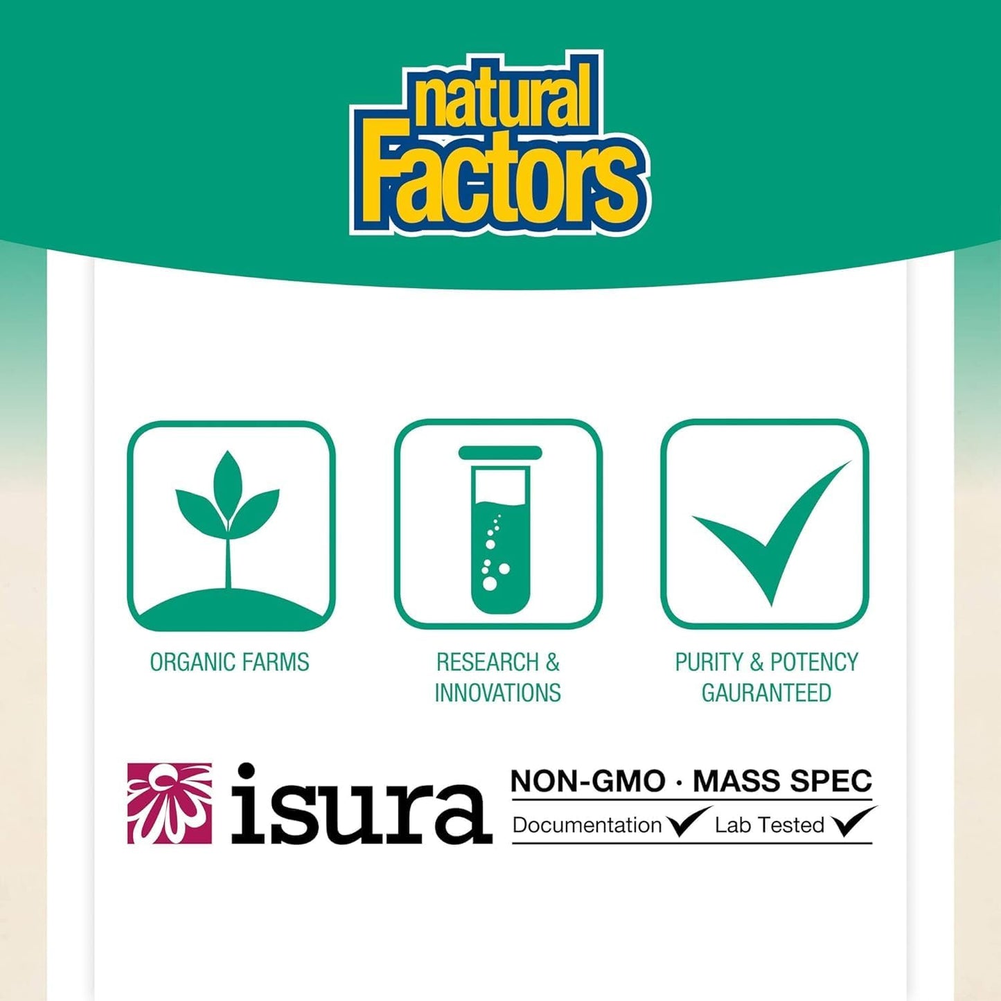 Natural Factors Vitamin C 500 mg Chewable Wafers for Children - Tropical Flavour - 90 Wafers - görsel 8