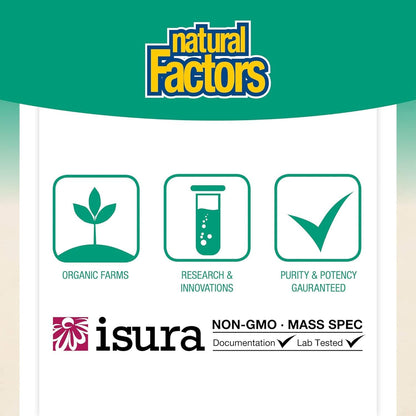 Natural Factors Vitamin C 500 mg Chewable Wafers for Children - Tropical Flavour - 90 Wafers