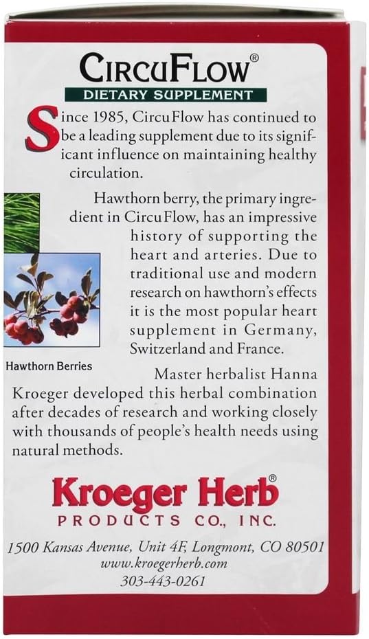 Kroeger Herb Circuflow Capsules (2-Pack, 270 Capsules Each) - görsel 4