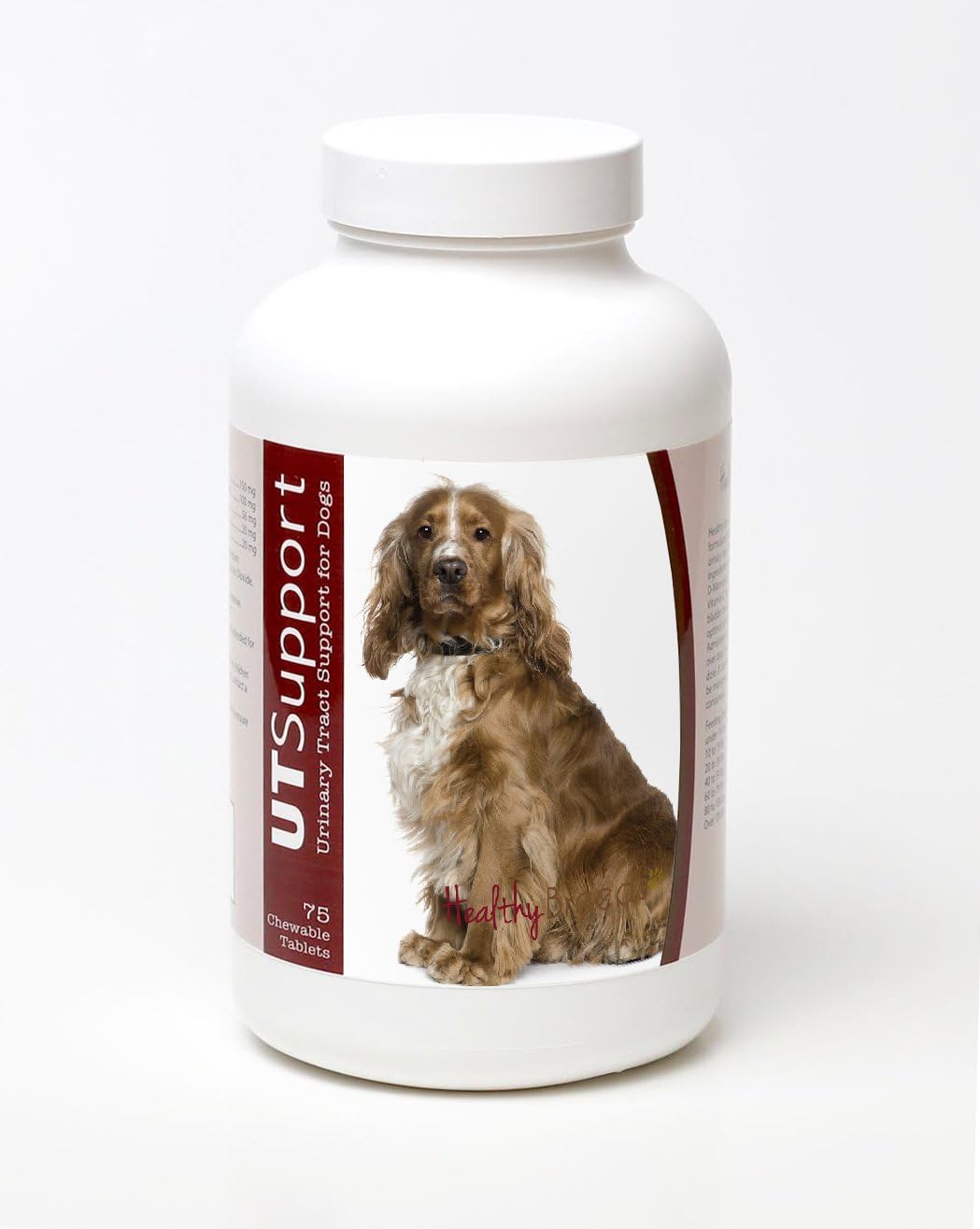 Healthy Breeds English Cocker Spaniel Cranberry Chewables - Urinary Tract Support - 75 Count - görsel 1