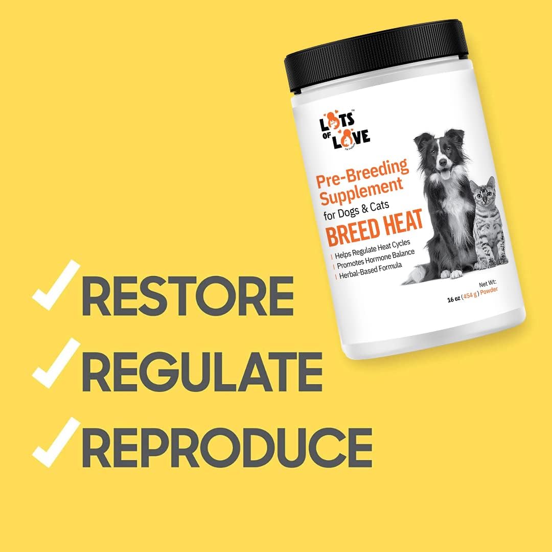 Breed Heat - Breeding & Reproductive Supplement for Dogs & Cats (Formerly Thomas Labs, Same Product) - 454 g Powder - görsel 4