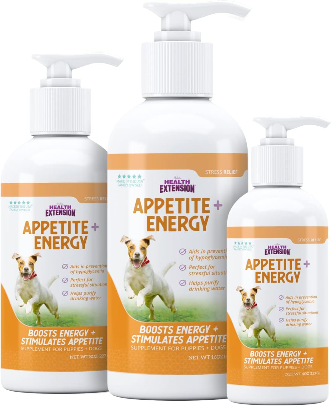 Health Extension Stress Relief Supplement for Dogs (237 ml) – Appetite & Energy Support with Vitamin B - görsel 3